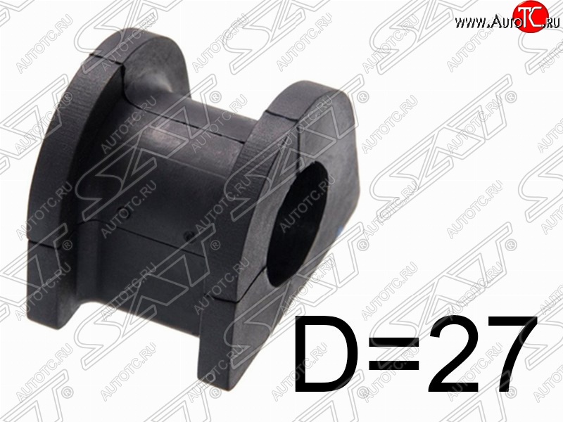111 р. Втулка заднего стабилизатора SAT (D=27) Mitsubishi Montero V90 5 дв. дорестайлинг (2006-2011)  с доставкой в г. Кемерово