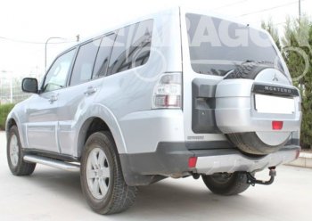 22 699 р. Фаркоп Aragon. (шар A) Mitsubishi Pajero 4 V90 2-ой рестайлинг (2014-2020)  с доставкой в г. Кемерово. Увеличить фотографию 7