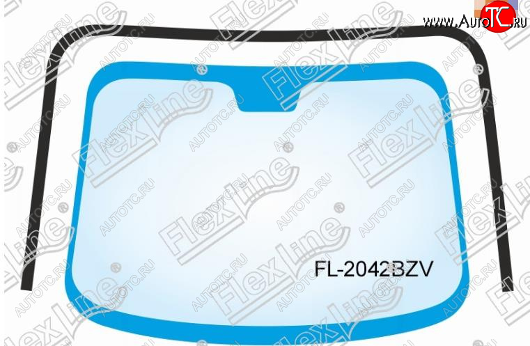 3 699 р. Молдинг лобового стекла FlexLine Mitsubishi Montero Sport PA дорестайлинг (1996-2000)  с доставкой в г. Кемерово