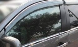 5 349 р. Комплект дефлекторов окон СТ Mitsubishi Outlander GF 2-ой рестайлинг (2015-2018)  с доставкой в г. Кемерово. Увеличить фотографию 3