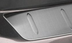 5 349 р. Защитная накладка на задний бампер СТ Mitsubishi Outlander GF 2-ой рестайлинг (2015-2018)  с доставкой в г. Кемерово. Увеличить фотографию 4