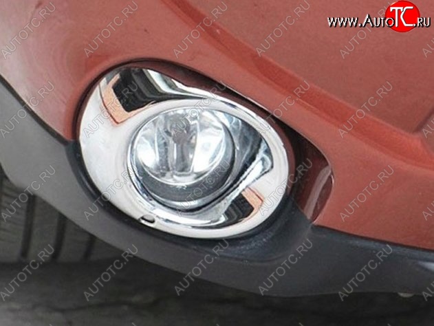 4 199 р. Подиумы противотуманных фар СТ Mitsubishi Outlander GF дорестайлинг (2012-2014)  с доставкой в г. Кемерово