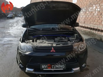 3 189 р. Растяжка (распорка) передних стоек MV-Tuning  Mitsubishi Outlander  GF (2012-2022) дорестайлинг, 1-ый рестайлинг, 2-ой рестайлинг, 3-ий рестайлинг  с доставкой в г. Кемерово. Увеличить фотографию 5