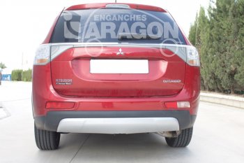 22 699 р. Фаркоп Aragon.(шар V) Mitsubishi Outlander GF 3-ий рестайлинг (2018-2022)  с доставкой в г. Кемерово. Увеличить фотографию 5
