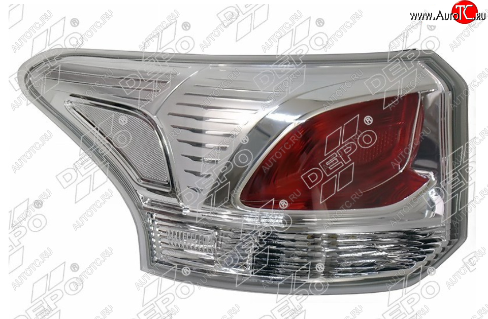12 199 р. Левый фонарь задний DEPO Mitsubishi Outlander GF дорестайлинг (2012-2014)  с доставкой в г. Кемерово