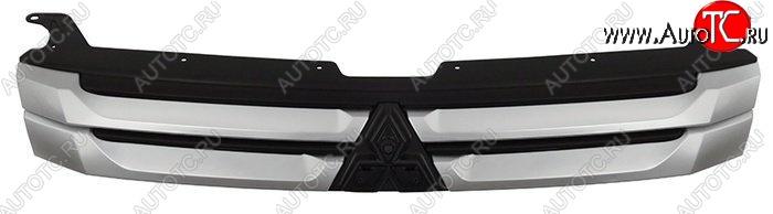 7 199 р. Решётка радиатора SAT  Mitsubishi Outlander  GF (2014-2016) 1-ый рестайлинг (Неокрашенная)  с доставкой в г. Кемерово