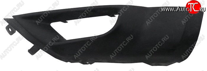 649 р. Левая накладка на передний бампер SAT Mitsubishi Outlander XL (CW)  дорестайлинг (2005-2009) (Неокрашенная)  с доставкой в г. Кемерово