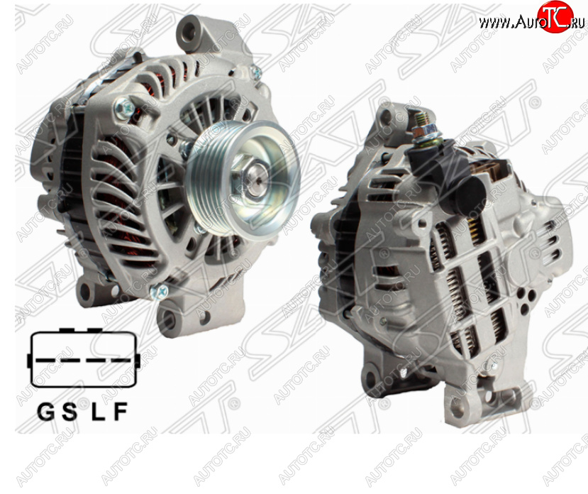 12 549 р. Генератор SAT (12V/120A / 3.0)  Mitsubishi Outlander  XL (2005-2013) (CW)  дорестайлинг, (CW)  рестайлинг  с доставкой в г. Кемерово