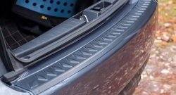 Накладка заднего бампера RA Mitsubishi Outlander  XL (2010-2013) (CW)  рестайлинг