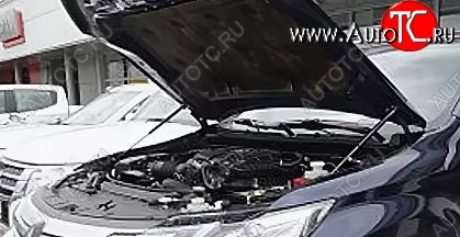 2 299 р. Упоры капота Russtal Mitsubishi Outlander GF 3-ий рестайлинг (2018-2022)  с доставкой в г. Кемерово