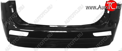 10 399 р. Задний бампер SAT (не под расширитель)  Mitsubishi Outlander  GF (2012-2016) дорестайлинг, 1-ый рестайлинг (Неокрашенный)  с доставкой в г. Кемерово