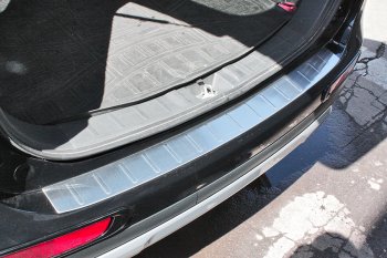 Защитная накладка заднего бампера WINBO Mitsubishi Outlander  GF (2012-2014) дорестайлинг