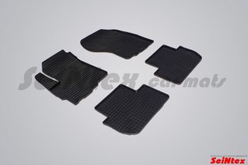 Износостойкие коврики в салон Seintex - Сетка Mitsubishi Outlander  CU (2003-2009)