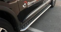 24 649 р. Широкая защита порогов SLITKOFF Mitsubishi Outlander GF 2-ой рестайлинг (2015-2018)  с доставкой в г. Кемерово. Увеличить фотографию 3