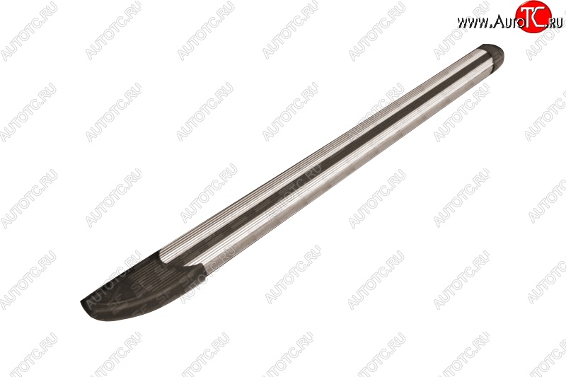 10 699 р. Алюминиевые пороги Slitkoff Luxe Silver  Mitsubishi Outlander  GF (2012-2014) дорестайлинг  с доставкой в г. Кемерово