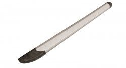 Алюминиевые пороги Slitkoff Optima Silver Mitsubishi Outlander  GF (2012-2014) дорестайлинг