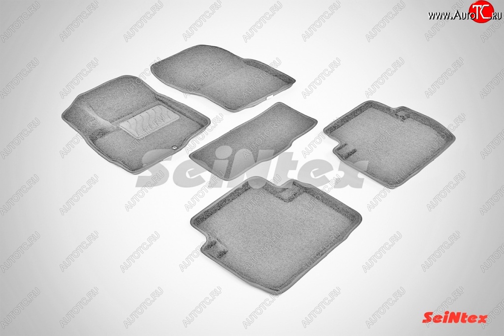 7 399 р. Износостойкие коврики в салон 3D MITSUBISHI OUTLANDER III сер (компл)  Mitsubishi Outlander  GF (2012-2014) дорестайлинг  с доставкой в г. Кемерово