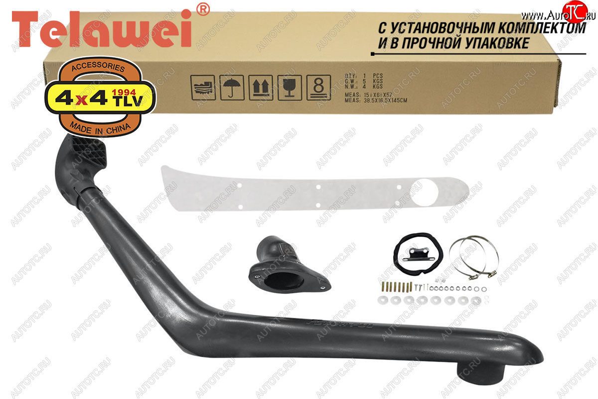 7 949 р. Шноркель Telawei Mitsubishi Pajero 2 V30/V40 5 дв. дорестайлинг (1991-1997)  с доставкой в г. Кемерово