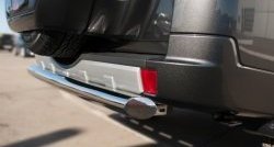 18 699 р. Защита заднего бампера (Ø76 мм, нержавейка) SLITKOFF Mitsubishi Pajero 4 V90 2-ой рестайлинг (2014-2020)  с доставкой в г. Кемерово. Увеличить фотографию 3