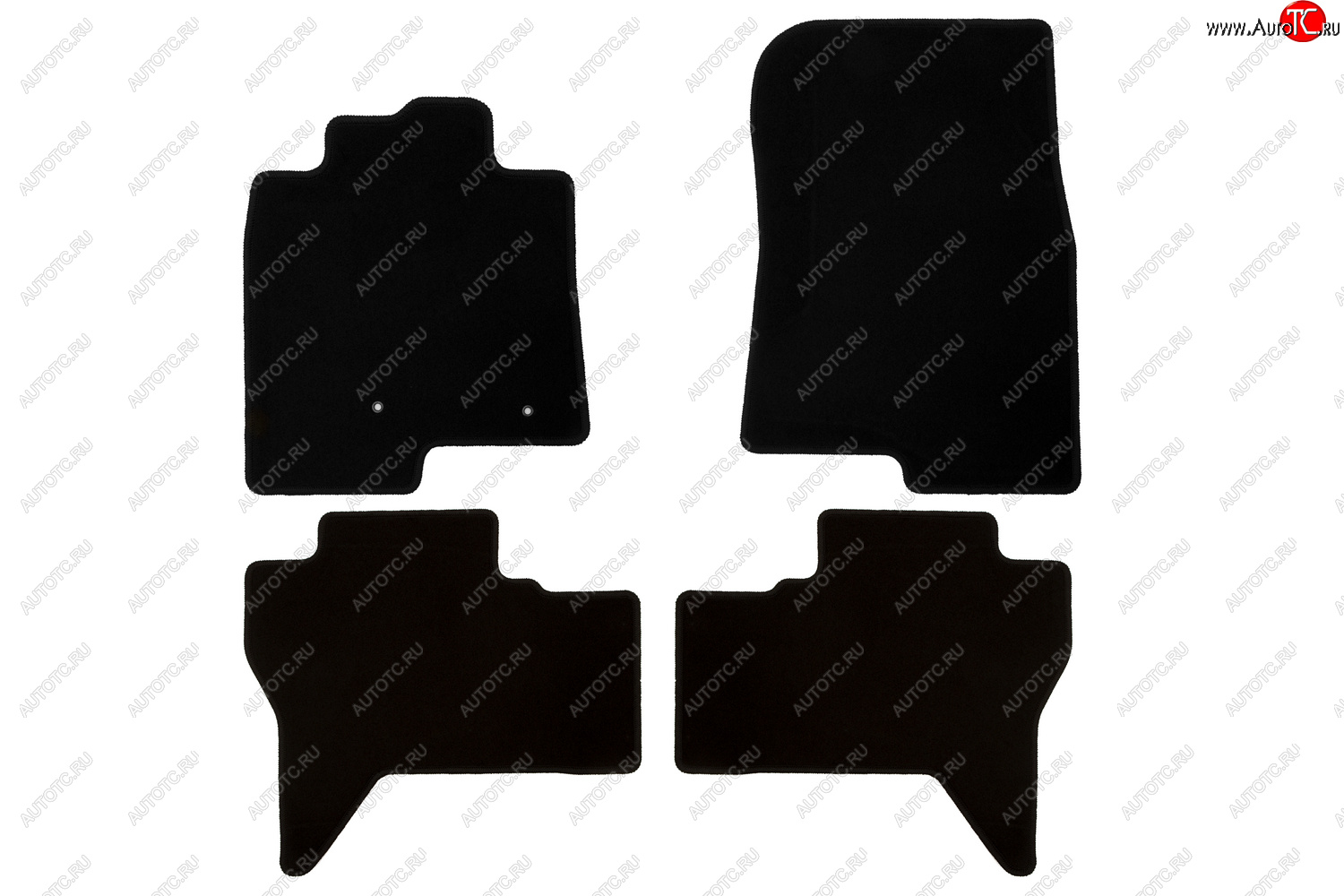 4 849 р. Текстильные коврики салона Klever Econom Mitsubishi Pajero 4 V80 3 дв. 1-ый рестайлинг (2011-2014) (Черные)  с доставкой в г. Кемерово