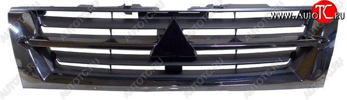4 599 р. Решётка радиатора SAT Mitsubishi Pajero 3 V70 дорестайлинг (1999-2003) (Неокрашенная)  с доставкой в г. Кемерово