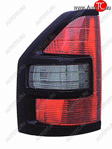 1 799 р. Левый задний фонарь SAT (черная окантовка) Mitsubishi Pajero 3 V70 дорестайлинг (1999-2003)  с доставкой в г. Кемерово