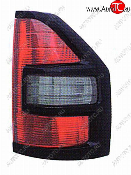 1 799 р. Правый задний фонарь SAT (черная окантовка) Mitsubishi Pajero 3 V70 дорестайлинг (1999-2003)  с доставкой в г. Кемерово