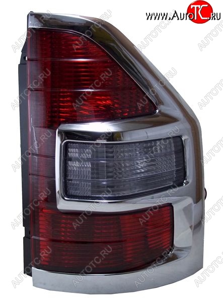 6 399 р. Правый задний фонарь SAT (хром) Mitsubishi Pajero 3 V70 дорестайлинг (1999-2003)  с доставкой в г. Кемерово