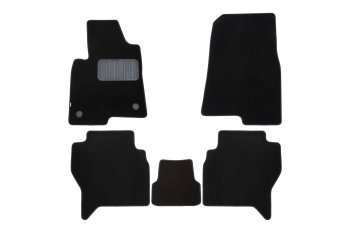 Текстильные коврики салона Klever Premium 5D АКПП Mitsubishi Pajero 3 V70 дорестайлинг (1999-2003) (Черные)