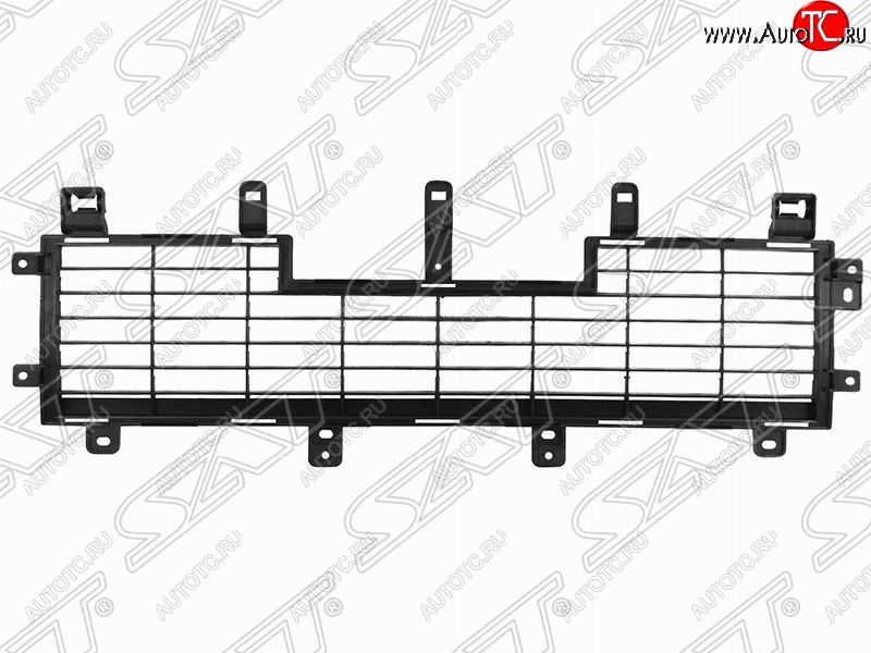 2 889 р. Решетка в передний бампер SAT Mitsubishi Pajero 4 V80 дорестайлинг (2006-2011)  с доставкой в г. Кемерово