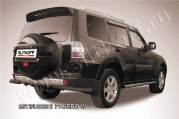 Уголки d76 Mitsubishi Pajero  4 V90 (2006-2015) дорестайлинг, 1-ый рестайлинг