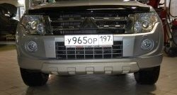 10 499 р. Накладка переднего бампера GT Dynamics  Mitsubishi Pajero ( 4 V90,  4 V80) (2006-2011) дорестайлинг, дорестайлинг (Дорестайлинг, Неокрашенная)  с доставкой в г. Кемерово. Увеличить фотографию 5