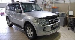 10 499 р. Накладка переднего бампера GT Dynamics  Mitsubishi Pajero ( 4 V90,  4 V80) (2006-2011) дорестайлинг, дорестайлинг (Дорестайлинг, Неокрашенная)  с доставкой в г. Кемерово. Увеличить фотографию 4