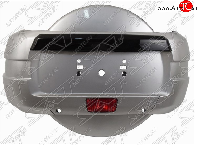 18 849 р. Колпак запасного колеса SAT Mitsubishi Pajero 4 V90 дорестайлинг (2006-2011) (Неокрашенный)  с доставкой в г. Кемерово