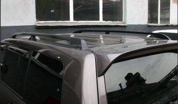 Рейлинги OE Style (черный) Mitsubishi Pajero  4 V90 (2006-2020) дорестайлинг, 1-ый рестайлинг, 2-ой рестайлинг