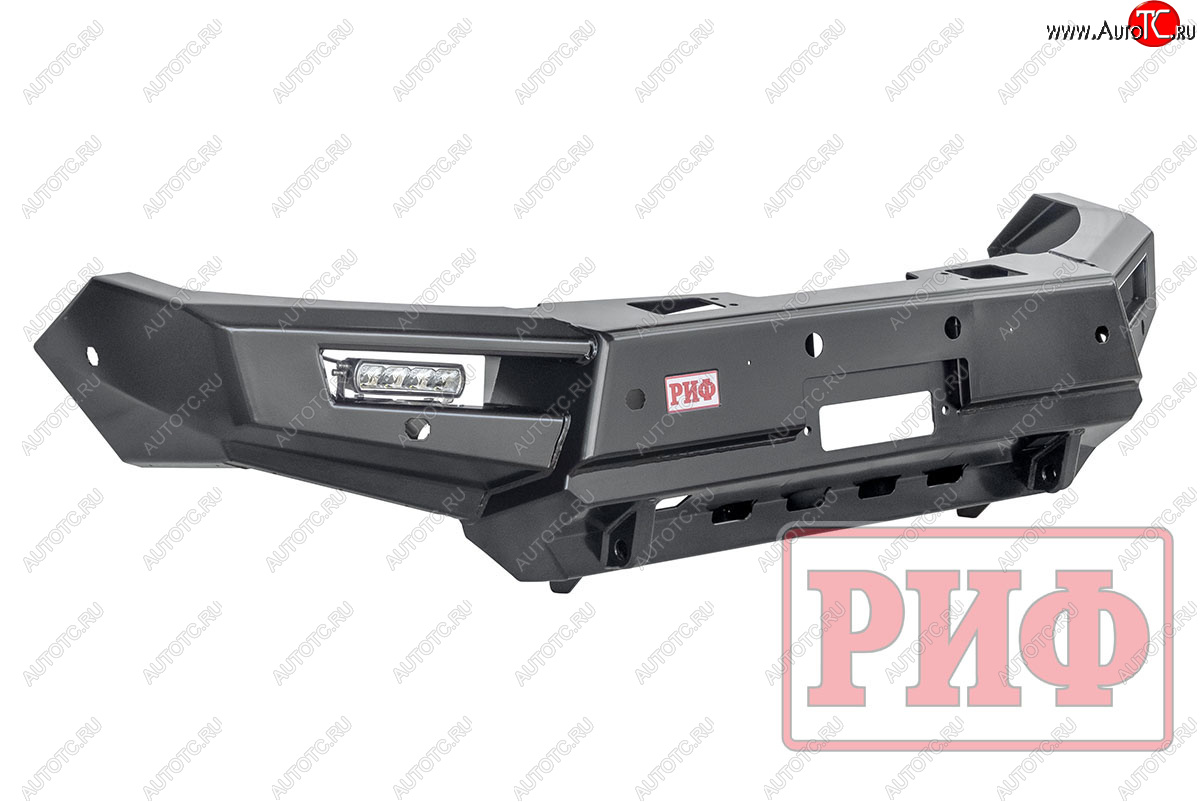 57 999 р. Бампер передний силовой РИФ  Mitsubishi Pajero Sport  QE (2015-2021) дорестайлинг (С дополнительными фарами, под парктроник)  с доставкой в г. Кемерово