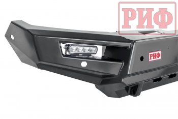 57 999 р. Бампер передний силовой РИФ  Mitsubishi Pajero Sport  QE (2015-2021) дорестайлинг (С дополнительными фарами, под парктроник)  с доставкой в г. Кемерово. Увеличить фотографию 4