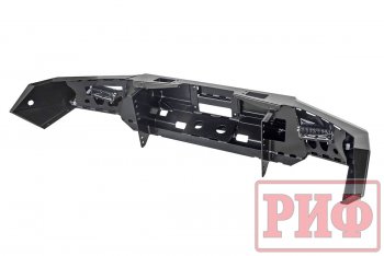 57 999 р. Бампер передний силовой РИФ  Mitsubishi Pajero Sport  QE (2015-2021) дорестайлинг (С дополнительными фарами, под парктроник)  с доставкой в г. Кемерово. Увеличить фотографию 5