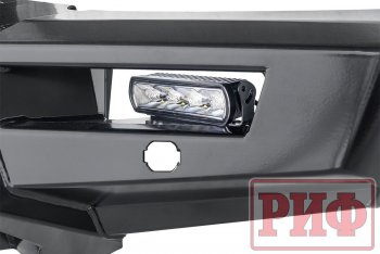 57 999 р. Бампер передний силовой РИФ  Mitsubishi Pajero Sport  QE (2015-2021) дорестайлинг (С дополнительными фарами, под парктроник)  с доставкой в г. Кемерово. Увеличить фотографию 7