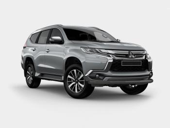 9 999 р. Защита переднего бампера (Ø63 мм) SLITKOFF  Mitsubishi Pajero Sport  QE (2015-2021) дорестайлинг (нержавейка с полимерным покрытием, черный)  с доставкой в г. Кемерово. Увеличить фотографию 1