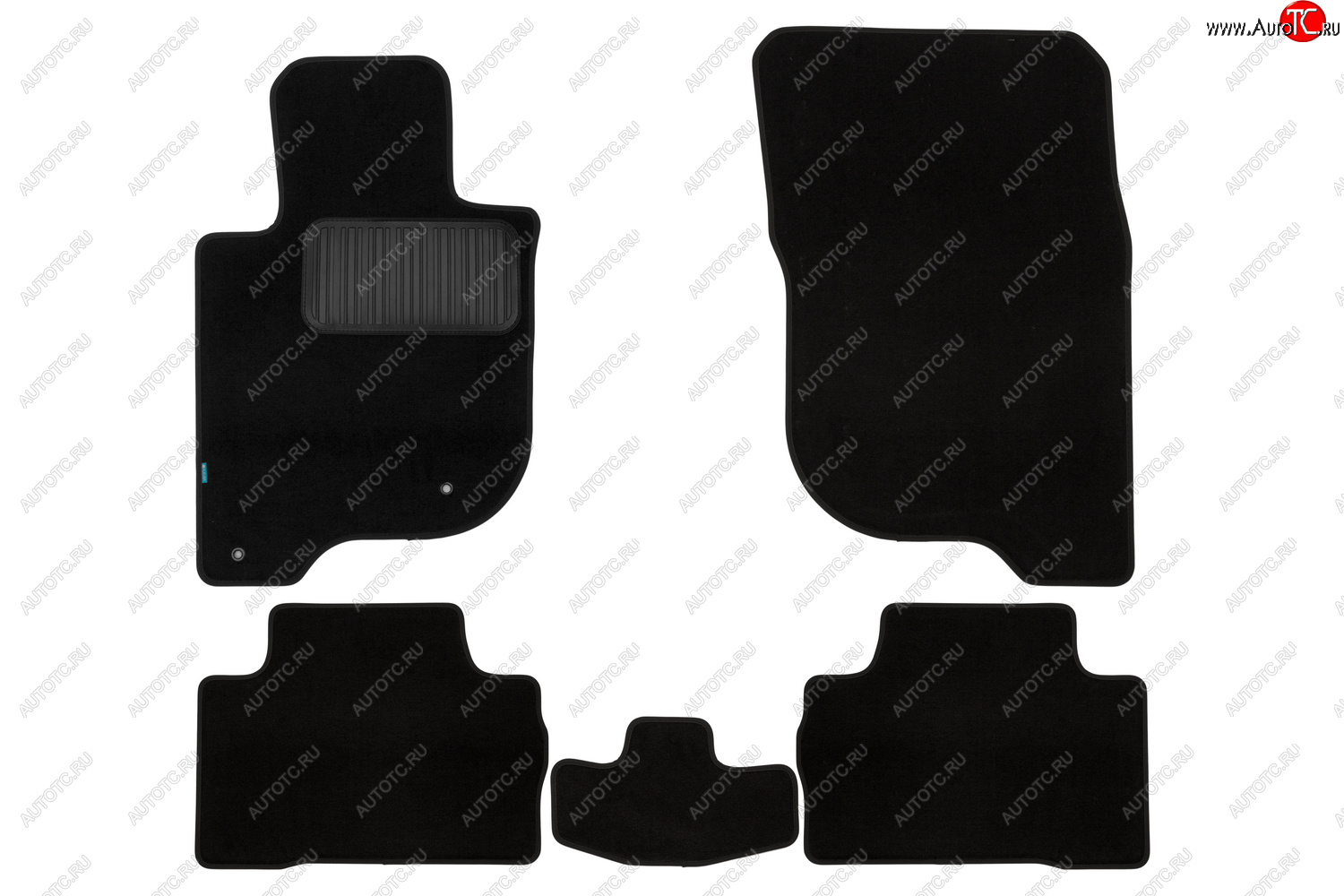 6 199 р. Текстильные коврики салона Klever Premium  Mitsubishi Pajero Sport  QE (2015-2021) дорестайлинг (Черные)  с доставкой в г. Кемерово