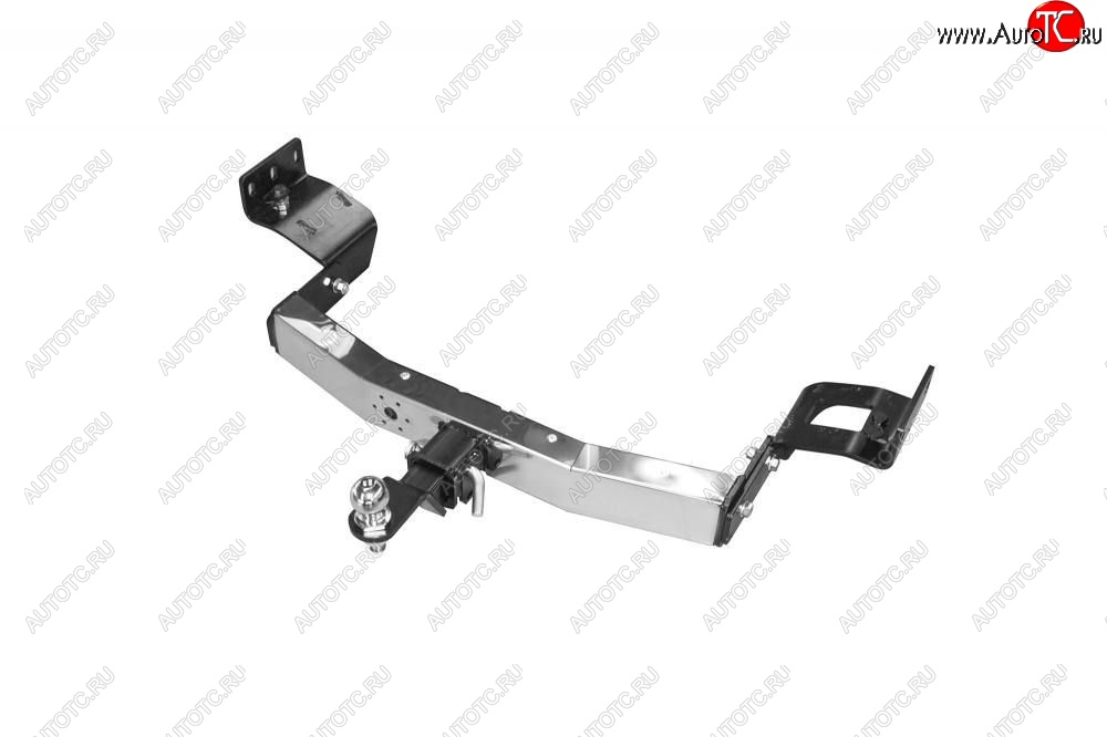 20 299 р. Фаркоп PT GROUP /съемный квадрат/ с НЕРЖ накладкой MITSUBISHI Pajero Sport 2008-2020  Mitsubishi Pajero Sport QE дорестайлинг (2015-2021)  с доставкой в г. Кемерово