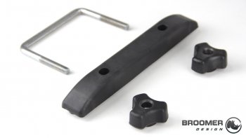 22 749 р. Багажный бокс Broomer Venture (420 л/189x89x40 см) на крышу   (Покрытие: шагрень, Цвет: чёрный)  с доставкой в г. Кемерово. Увеличить фотографию 12