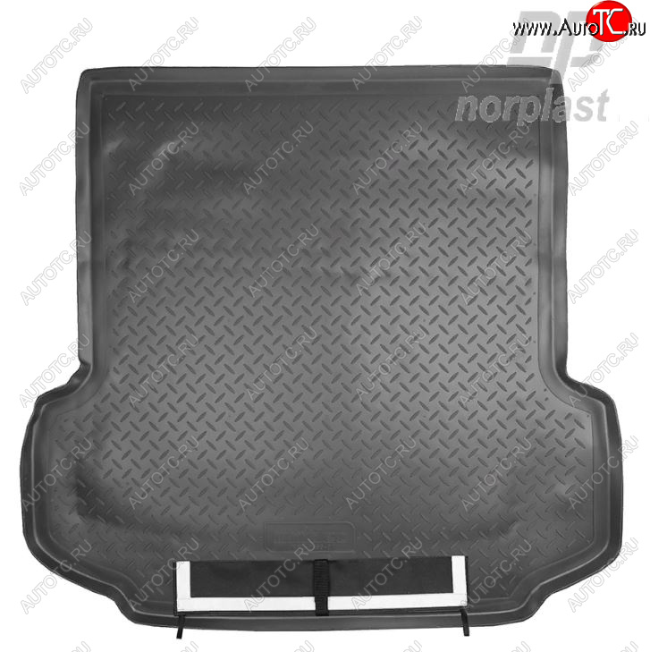 3 479 р. Коврик багажника Norplast  Mitsubishi Pajero Sport  PB (2008-2013) дорестайлинг (Черный, с погрузочным ковриком (фартуком))  с доставкой в г. Кемерово