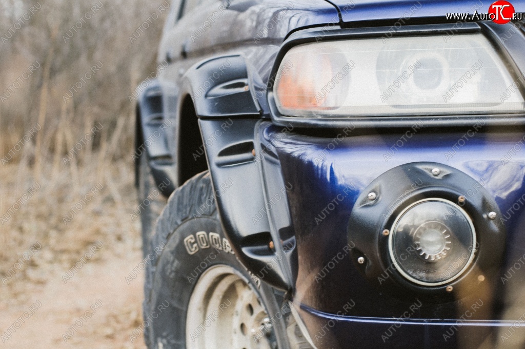 1 949 р. Подиумы противотуманных фар RA  Mitsubishi Pajero Sport  PA (1996-2004) дорестайлинг  с доставкой в г. Кемерово