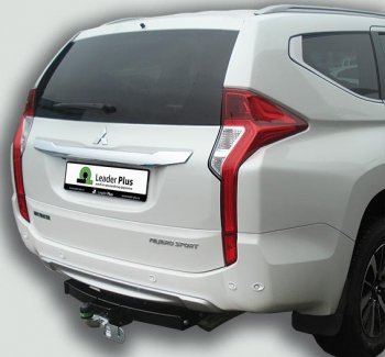 66 999 р. Фаркоп Лидер Плюс Mitsubishi Pajero Sport QE дорестайлинг (2015-2021) (Без электропакета)  с доставкой в г. Кемерово. Увеличить фотографию 2