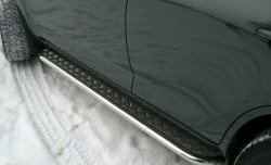 24 649 р. Защита порогов Toyota RAV 4 3 2006-2009 V2 Toyota RAV4 XA305 5 дв. дорестайлинг (2005-2009)  с доставкой в г. Кемерово. Увеличить фотографию 1