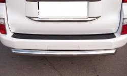 12 199 р. Защита заднего бампера (Ø76 мм, нержавейка) SLITKOFF  Lexus GX460  J150 (2009-2013) дорестайлинг  с доставкой в г. Кемерово. Увеличить фотографию 2