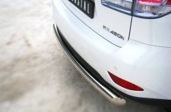 15 999 р. Защита заднего бампера (Ø76 мм, нержавейка) SLITKOFF  Lexus RX270  AL10 - RX450H  AL10  с доставкой в г. Кемерово. Увеличить фотографию 3