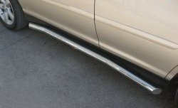 23 799 р. Защита порогов из труб d76 SLITKOFF Lexus RX350 XU30 дорестайлинг (2003-2006)  с доставкой в г. Кемерово. Увеличить фотографию 4
